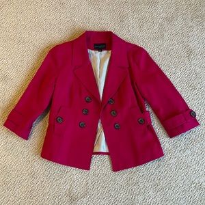 Beautiful magenta Banana Republic blazer size 6